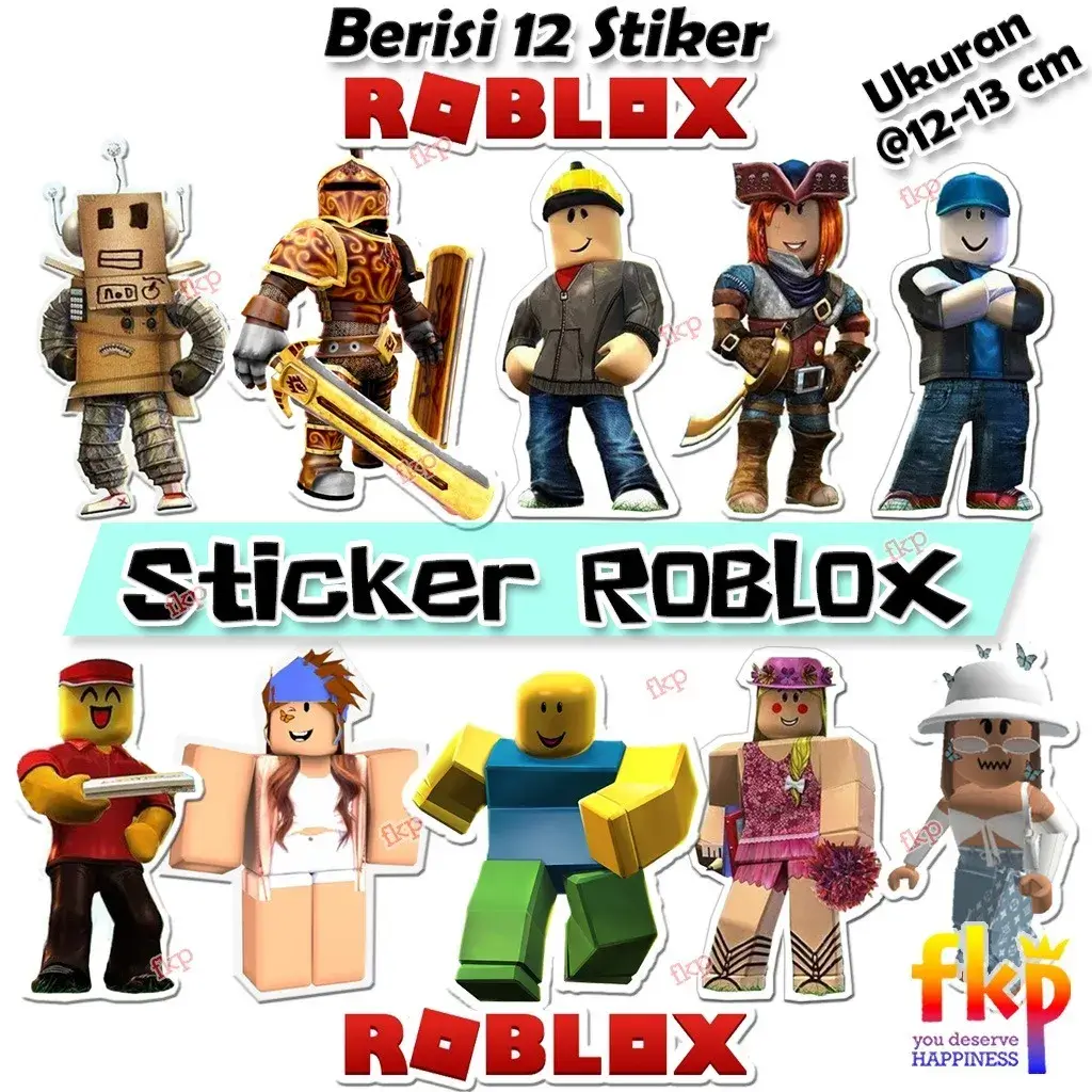Sticker Roblox Saja